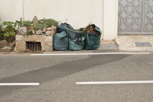 Recycling and waste management during loft clearance